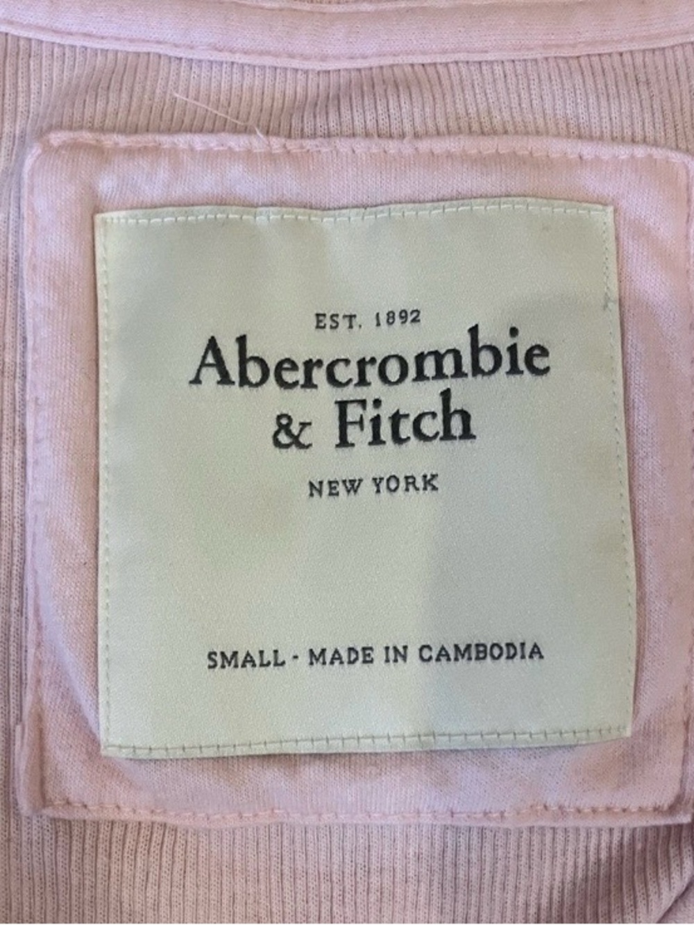 y2k Vintage Abercrombie & Fitch Light Pink Long Sleeve Babydoll Bella Swan Top S - Picture 3 of 13